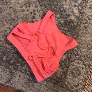 Aerie Pink Fitness Workout Bra XS Like New